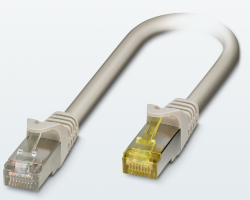 RJ45 patch cables for building applications